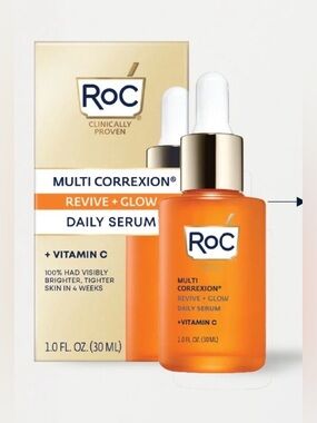 RoC Multi Correxion Revive + Glow Daily Serum – Orange